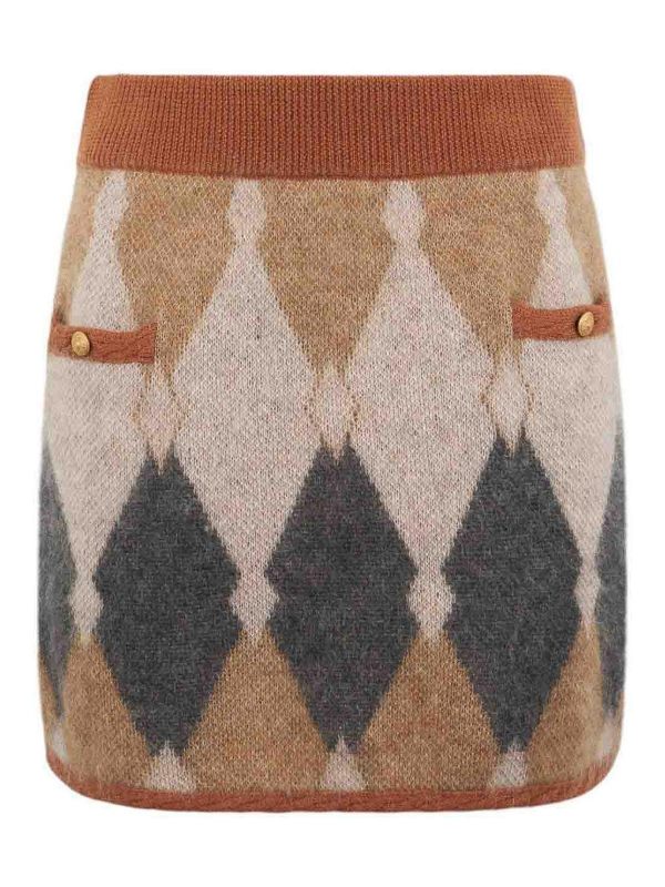 Ballantyne Pull Col Bateau - Beige