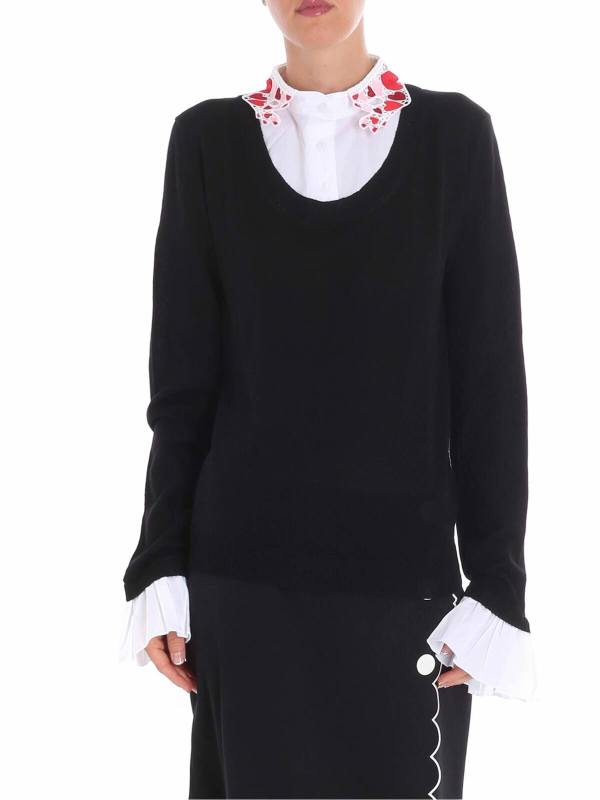Vivetta Pull Col Roulé - Noir