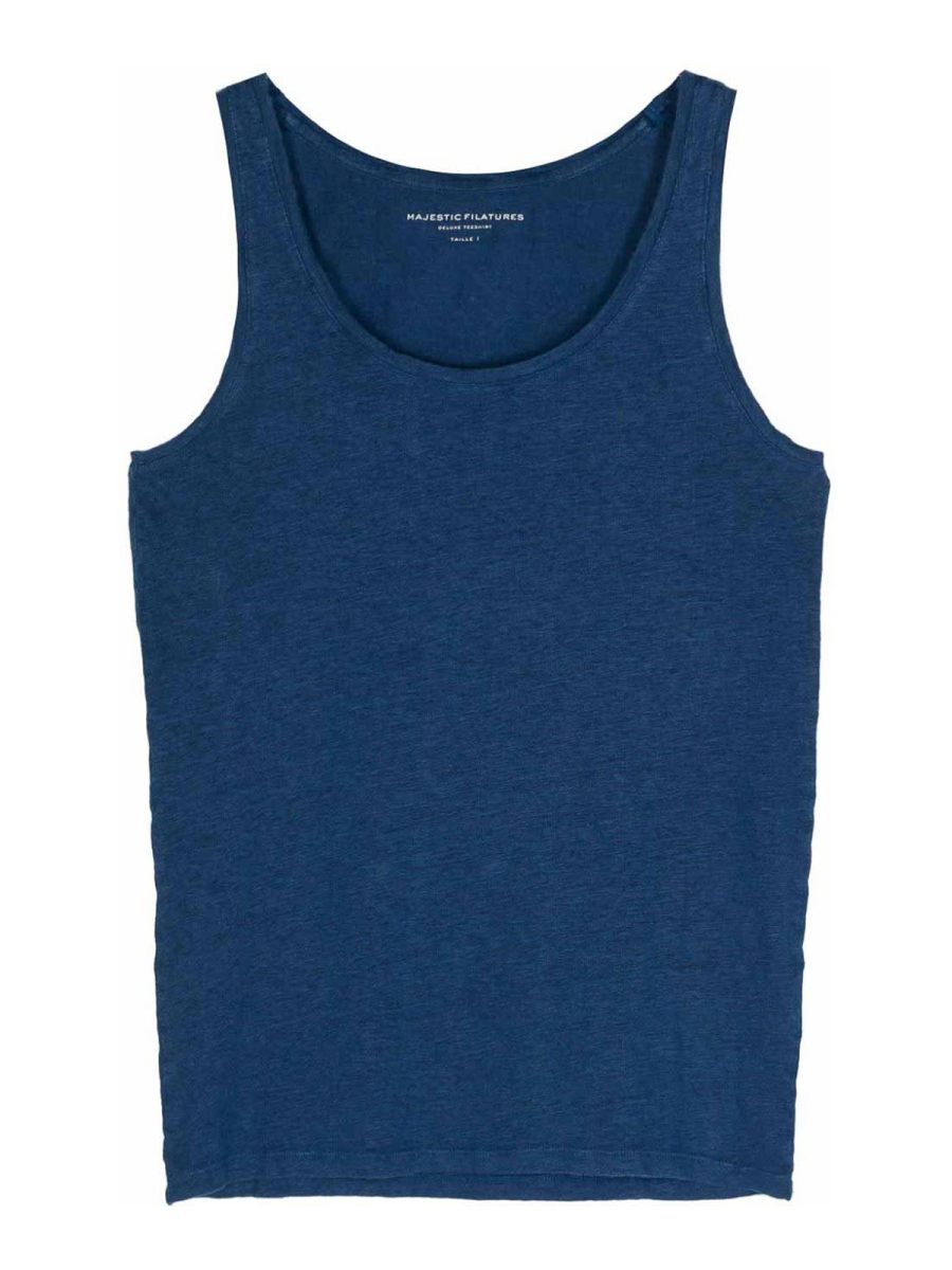 Majestic Filatures Top - Bleu
