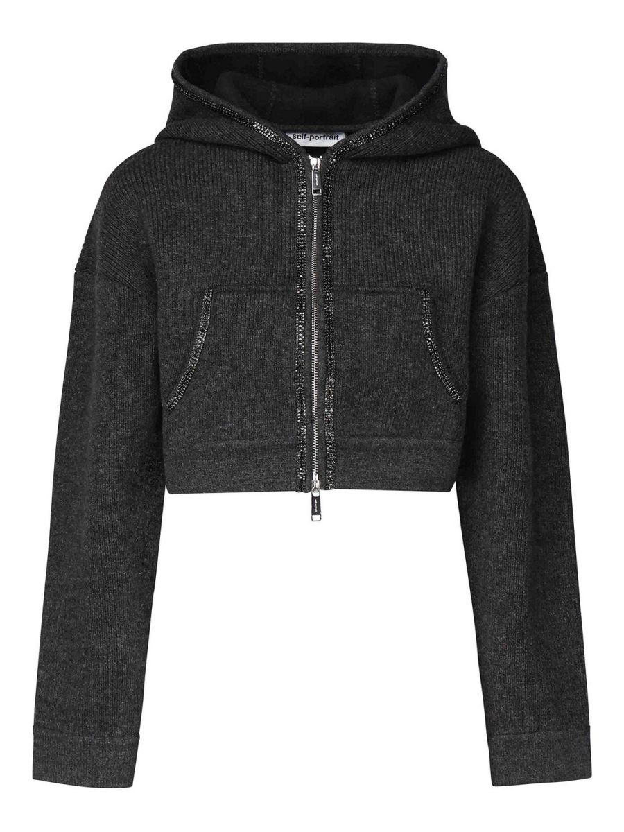 Self Portrait Sweat-Shirts - Gris