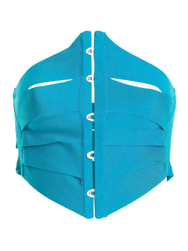 Roberto Cavalli Top - Bleu Clair