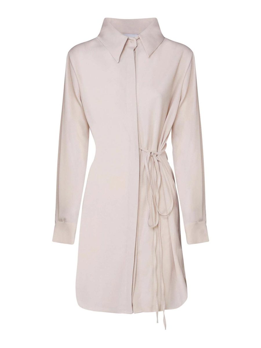 Mariuccia Robe Au Genou - Blanc