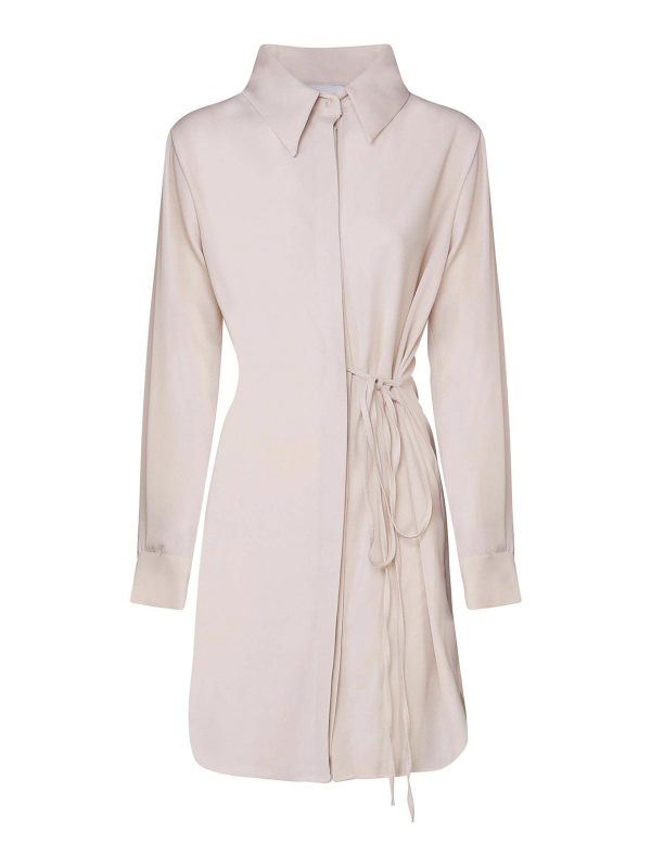 Mariuccia Robe Au Genou - Blanc
