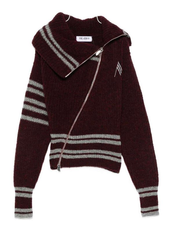 The Attico Cardigan - Rouge Brun