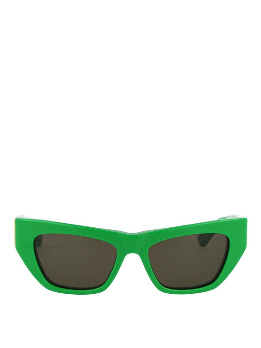 Bottega Veneta Lunettes De Soleil - Vert