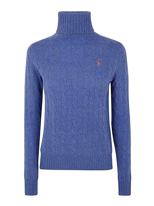Polo Ralph Lauren Pull Col Rond - Bleu