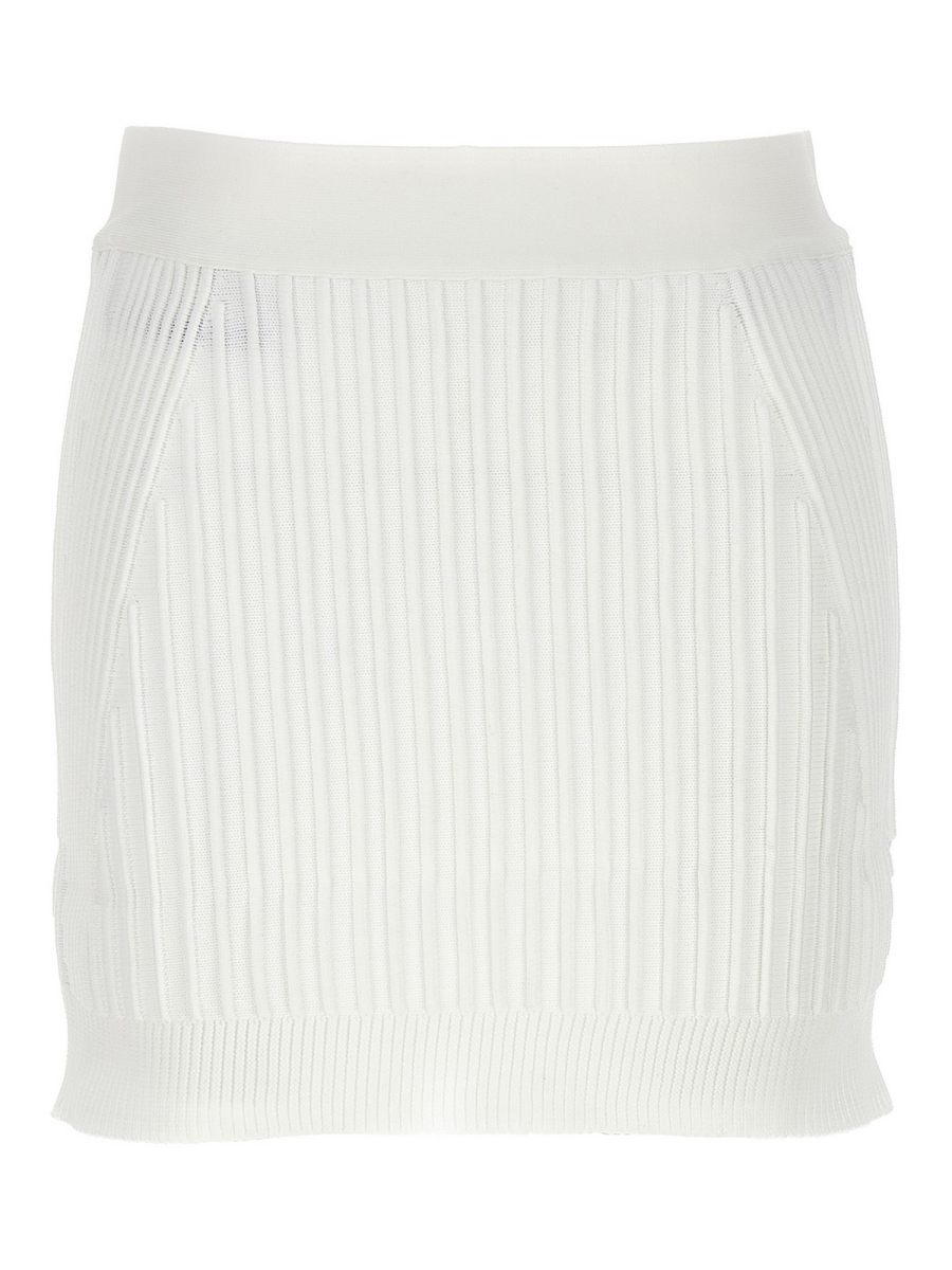 Herve Leger Jupe - Blanc