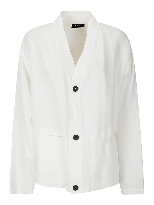 Cini Cardigan - Blanc