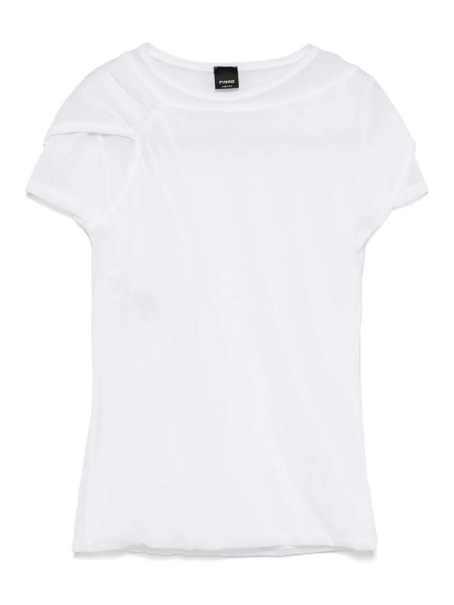 Pinko Pull Col Rond - Blanc