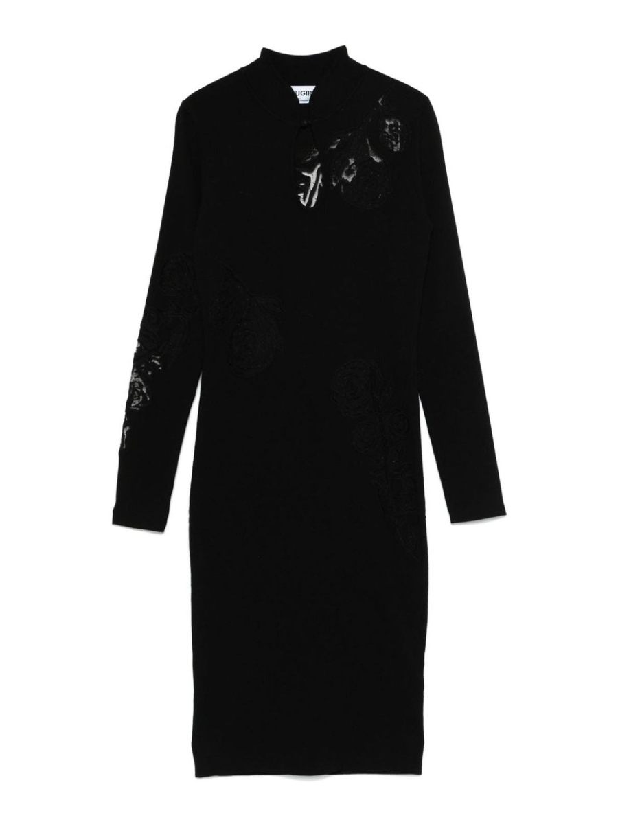 Blugirl Robe Au Genou - Noir