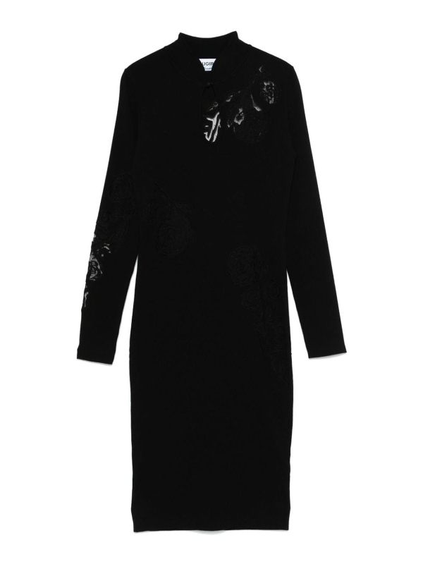 Blugirl Robe Au Genou - Noir