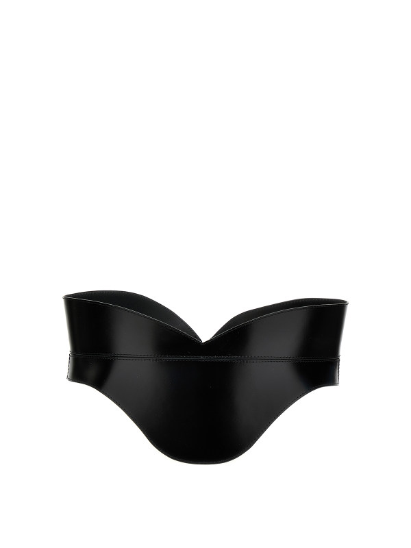 Alexander Mcqueen Ceinture - Noir