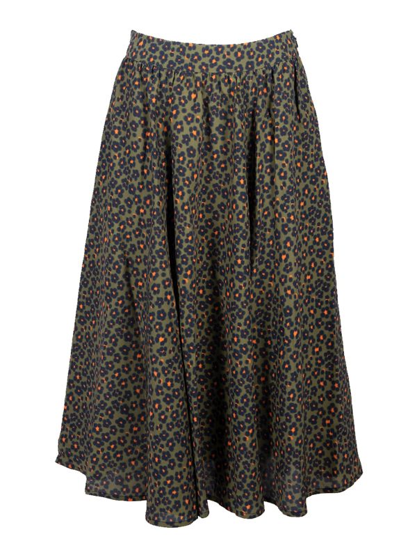 Kenzo Jupe Midi - Vert Foncé
