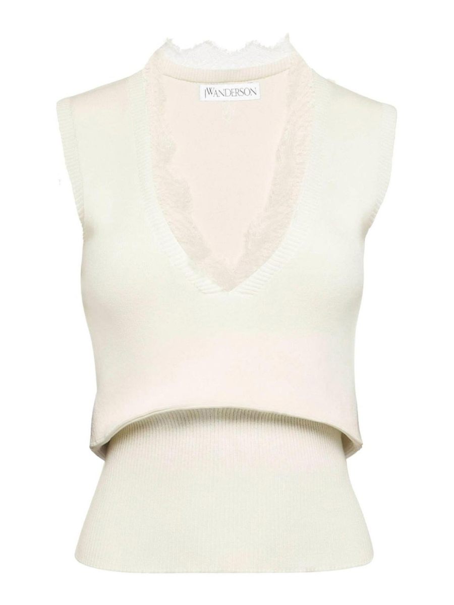 J. W. Anderson Gilet - Blanc