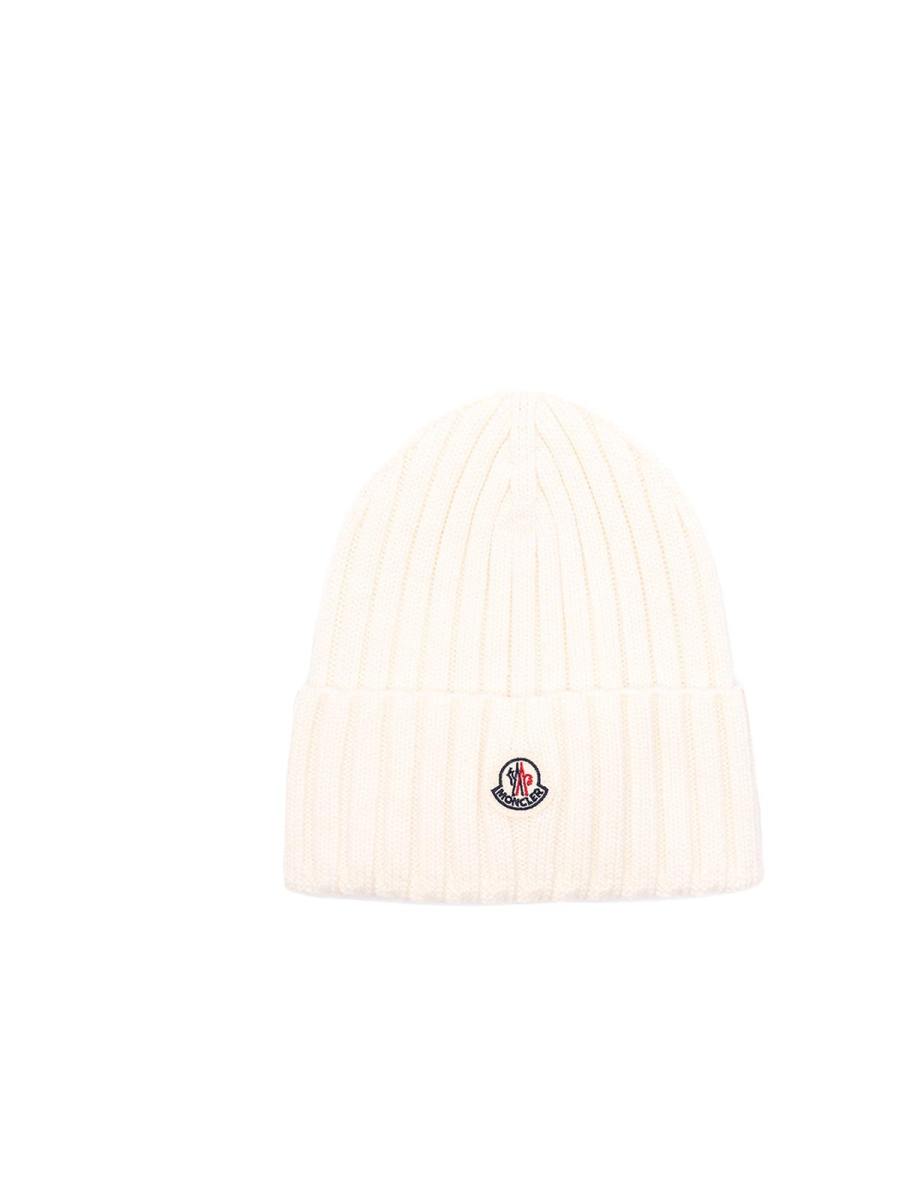 Moncler Bonnet - Blanc
