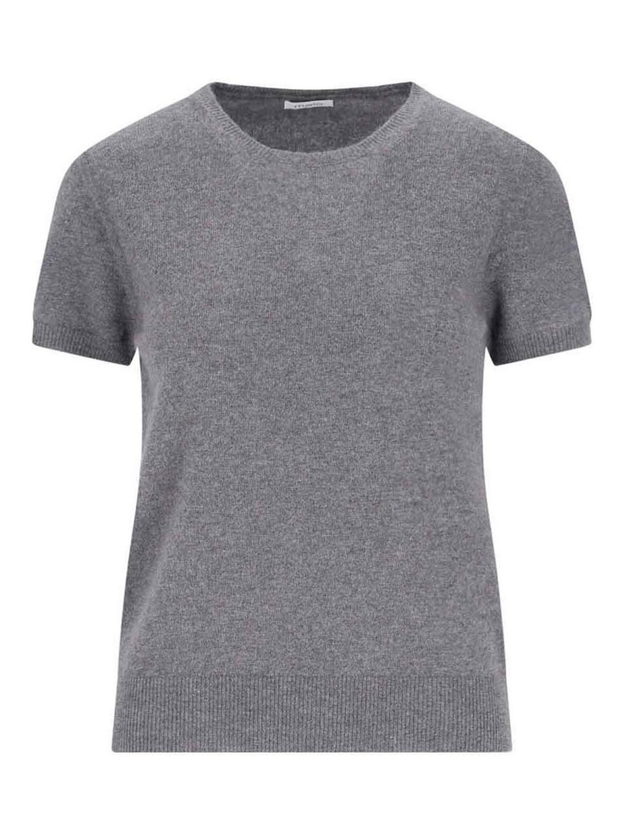 Malo Pull Col Rond - Gris