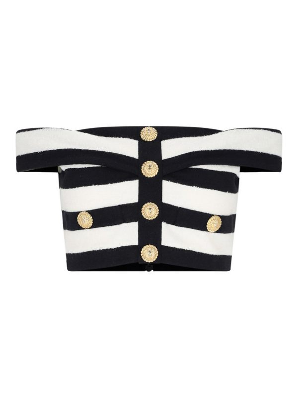 Balmain Top - Noir