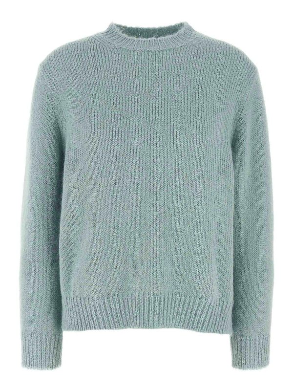 Jil Sander Pull Col Rond - Bleu Clair