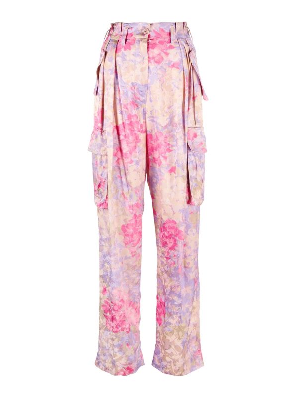 Dries Van Noten Pantalons Décontractés - Rose