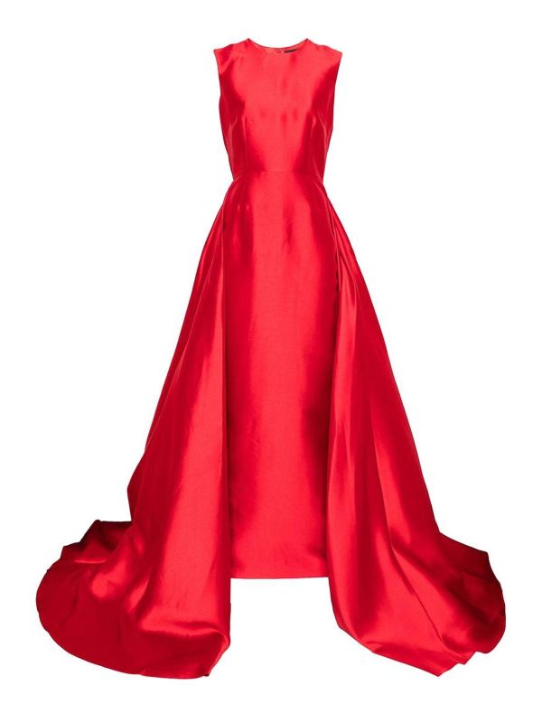 Solace London Maxi Robe - Rouge