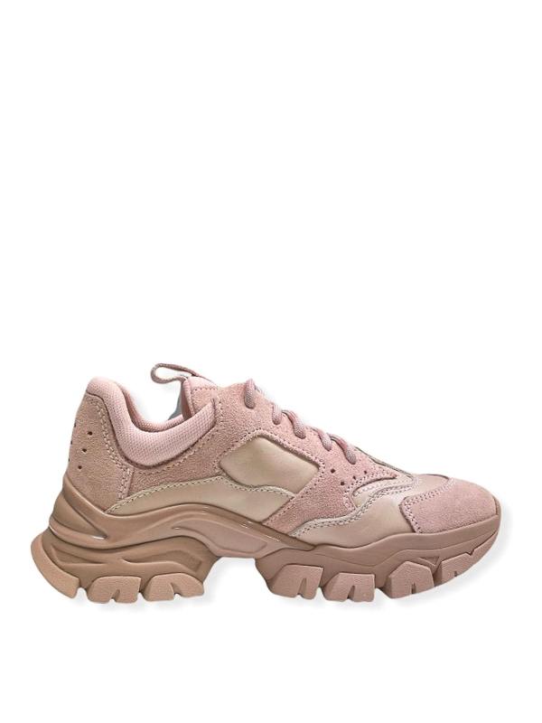 Moncler Jr Baskets - Rose