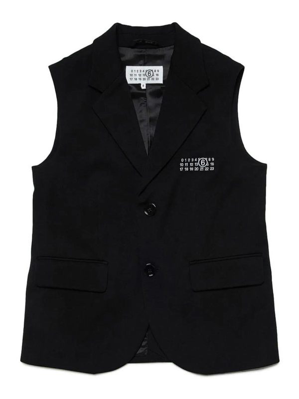 MM6 Maison Margiela Gilet - Noir
