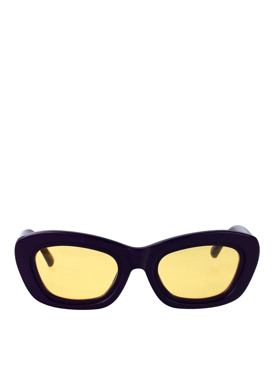 The Attico Lunettes De Soleil - Violet