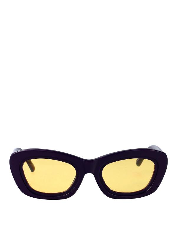The Attico Lunettes De Soleil - Violet