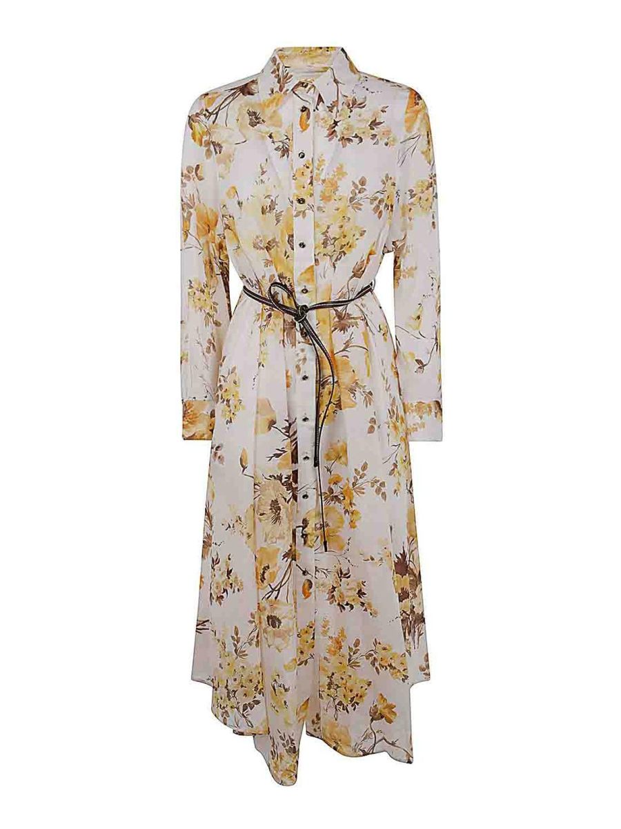 Zimmermann Robe Au Genou - Multicolore
