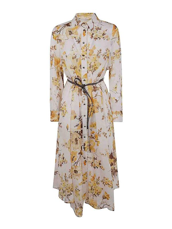 Zimmermann Robe Au Genou - Multicolore