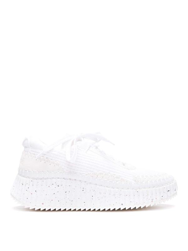 Chloe' Baskets - Blanc