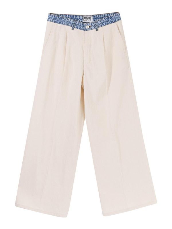 Moschino Jeans Pantalons Décontractés - Beige