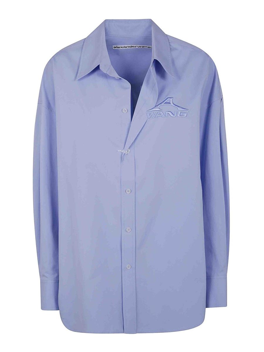Alexander Wang Chemise - Bleu