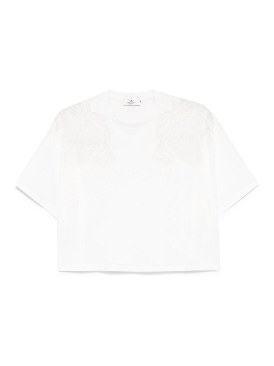 Elisabetta Franchi T-Shirt - Blanc