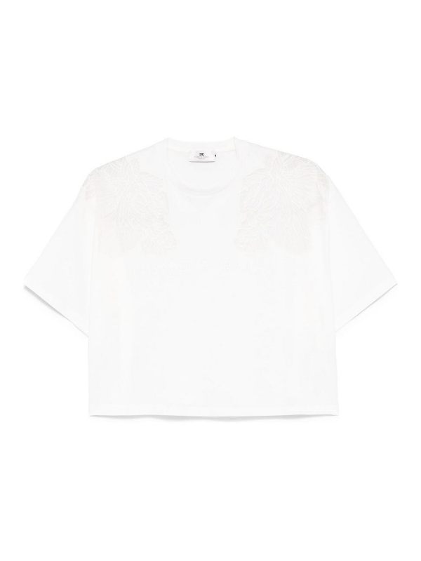 Elisabetta Franchi T-Shirt - Blanc