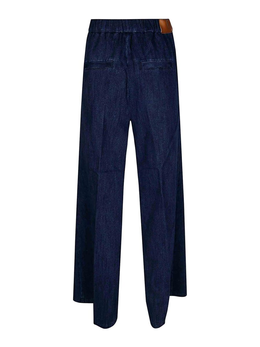 Forte Forte Pantalons Décontractés - Bleu