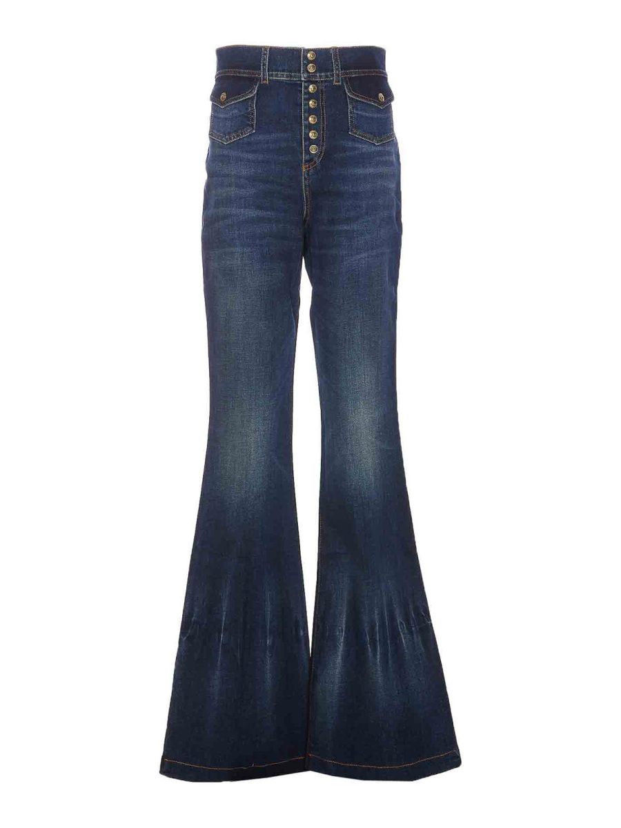 Versace Jeans Couture Jean Bootcut - Bleu