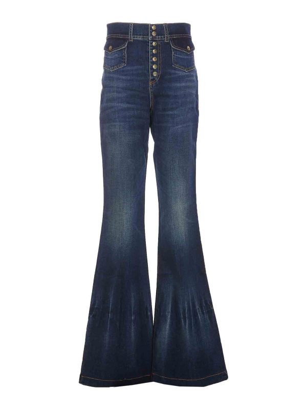 Versace Jeans Couture Jean Bootcut - Bleu