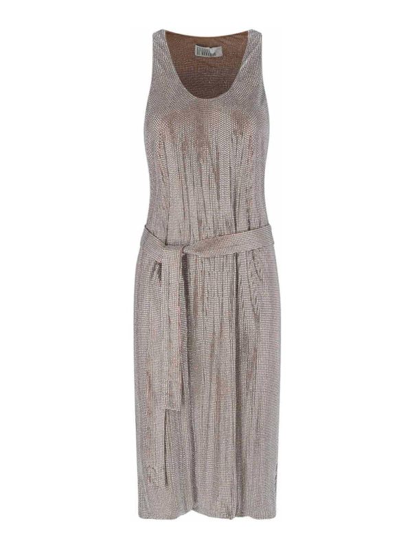 Giuseppe Di Morabito Robe Au Genou - Marron