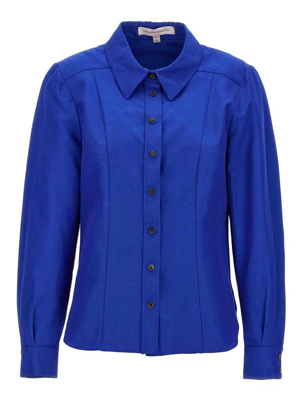 Carolina Herrera Chemise - Bleu