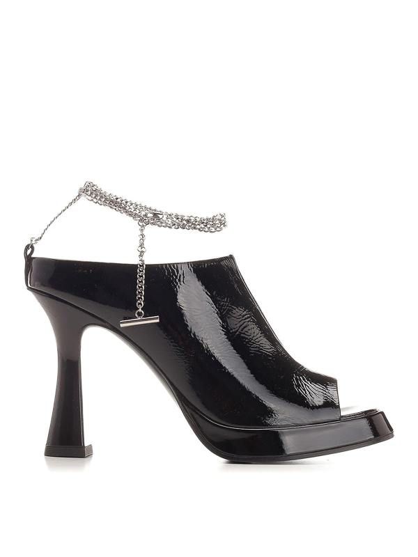 Alexander Mcqueen Sandales - Noir