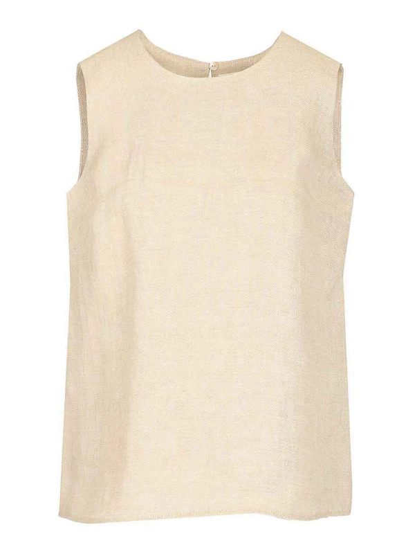 P. A.R. O.S. H. Blouse - Beige