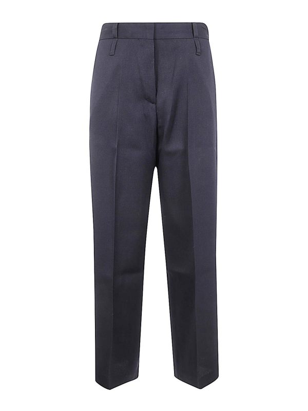 Studio Nicholson Pantalons Décontractés - Bleu