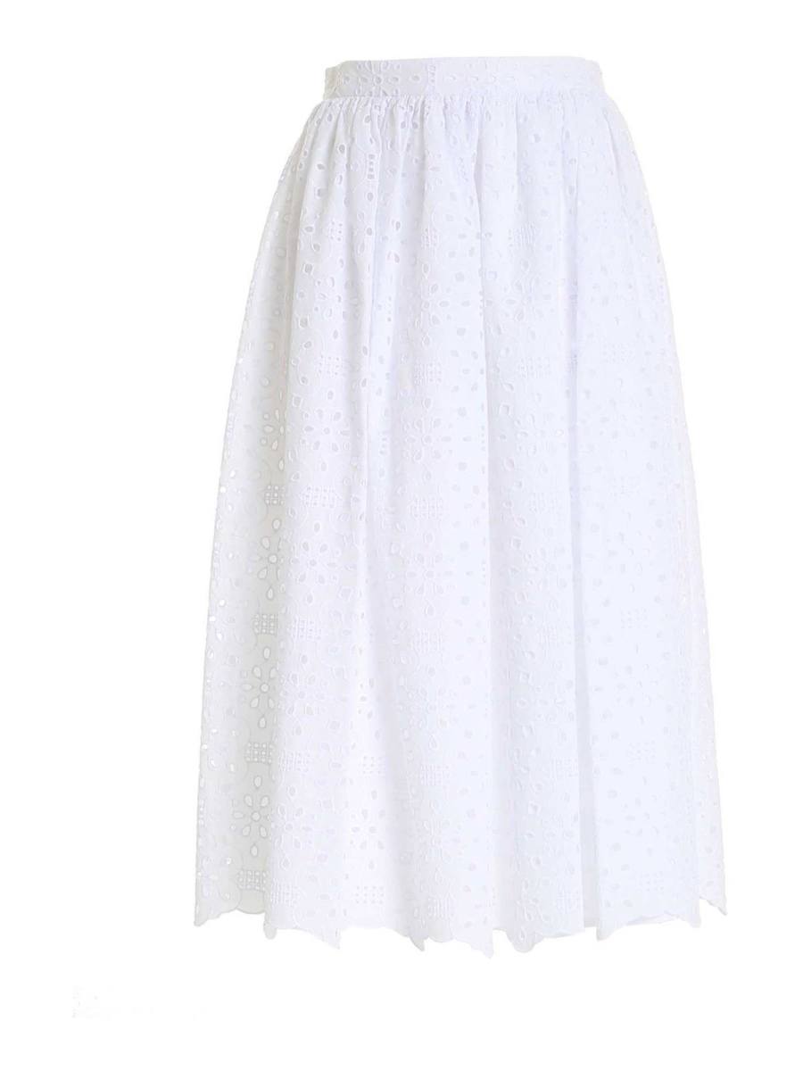 Vivetta Jupe Longue - Blanc