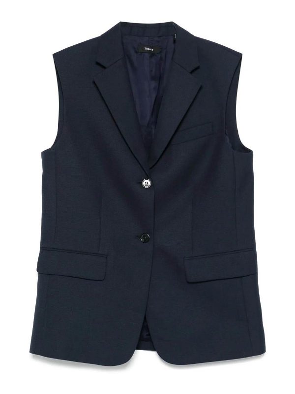 Theory Gilet - Bleu
