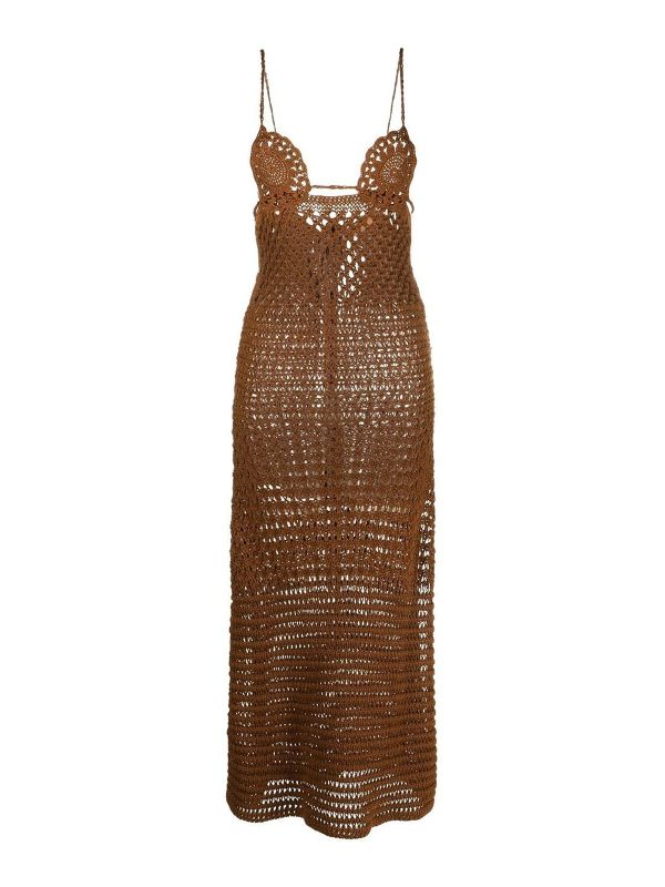 Alanui Maxi Robe - Marron