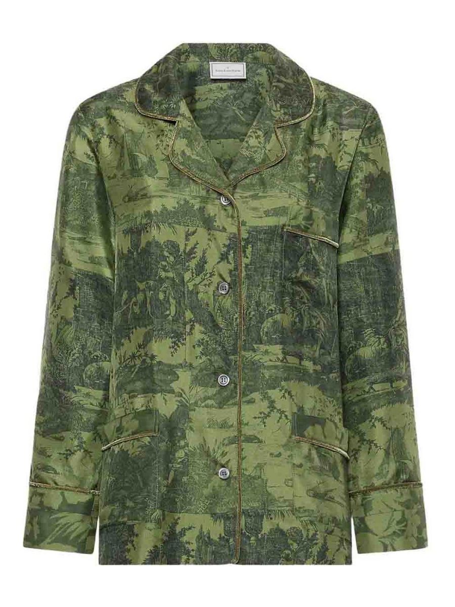 Pierre-Louis Mascia Chemise - Vert