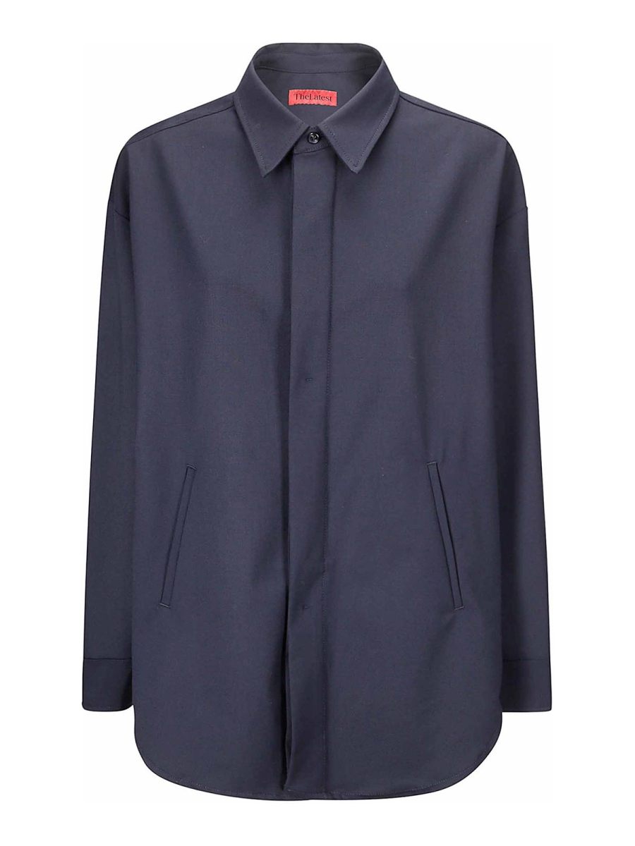 Thelatest Chemise - Bleu