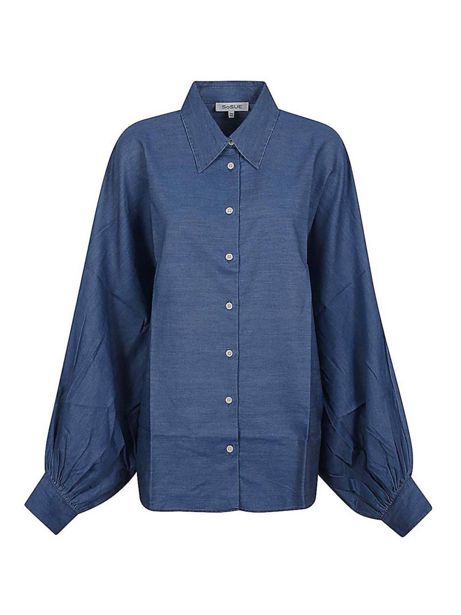 SoSue Blouse - Bleu