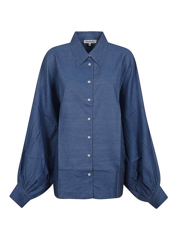 SoSue Blouse - Bleu